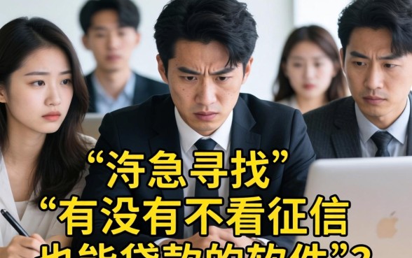 不看征信也能贷款的软件有哪些