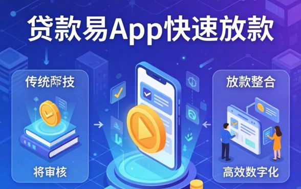为什么贷款易app能快速放款
