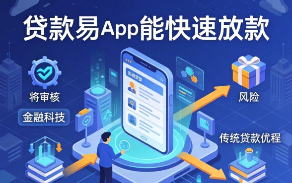 为什么贷款易app能快速放款