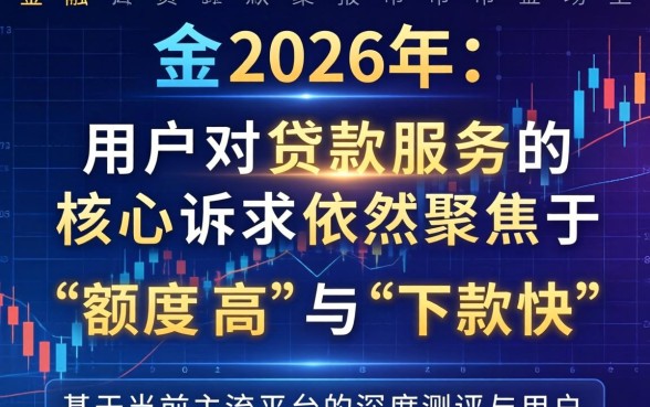 盘点2026年额度高下款快的正规借款平台