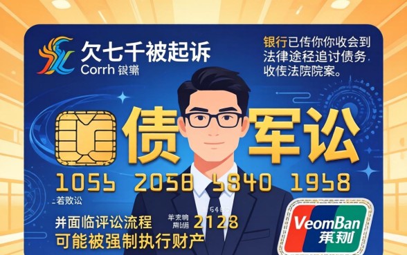 信用卡逾期被起诉后果及应对方法