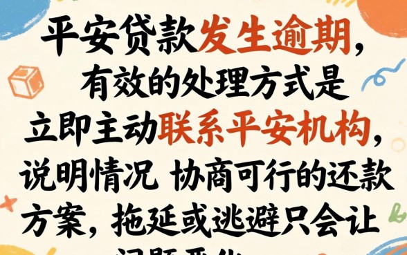 平安贷款逾期如何处理最有效?平安贷款逾期协商还款技巧 平安贷款逾期如何处理最有效