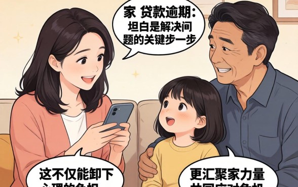 贷款逾期如何向家人坦白?逾期贷款坦白技巧与家人沟通方法 逾期贷款坦白技巧与家人沟通方法