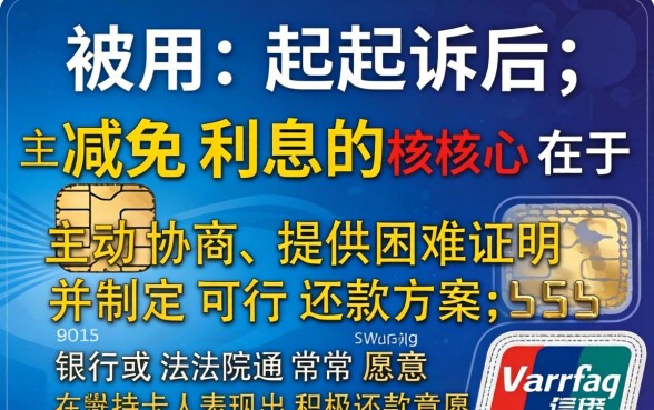 信用卡被起诉如何减免利息?信用卡被起诉如何减免利息和滞纳金 信用卡被起诉如何减免利息和滞纳金