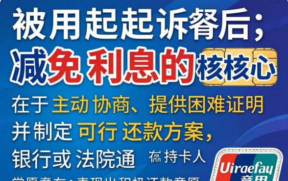 信用卡被起诉如何减免利息?信用卡被起诉如何减免利息和滞纳金 信用卡被起诉如何减免利息和滞纳金