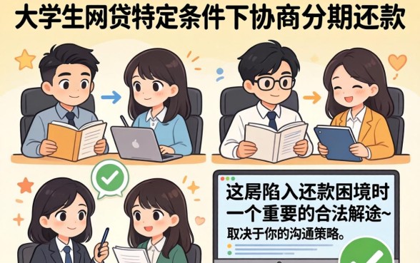 大学生网贷逾期后如何协商分期还款