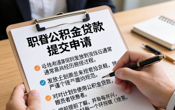 公积金贷款审批流程及放款时间详解