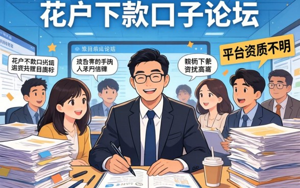 在花户下款口子论坛申请贷款可靠吗