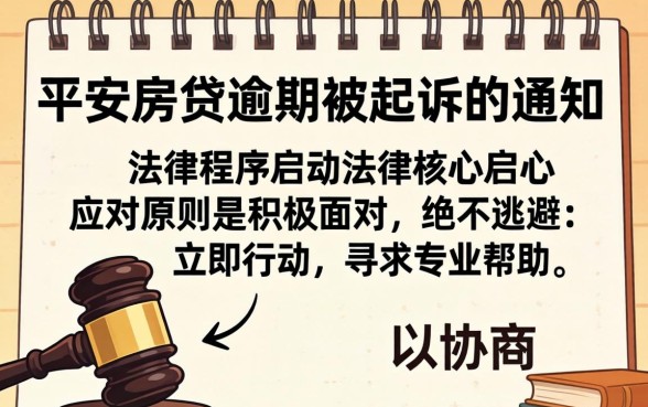 平安房贷逾期被起诉应诉指南与流程详解