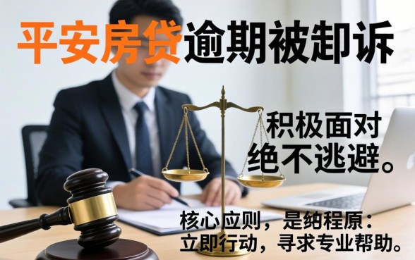 平安房贷逾期被起诉应诉指南与流程详解