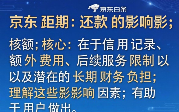 京东白条延期还款有什么影响