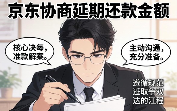 京东如何协商延期还款金额呢,京东延期还款金额协商技巧 京东如何协商延期还款金额呢