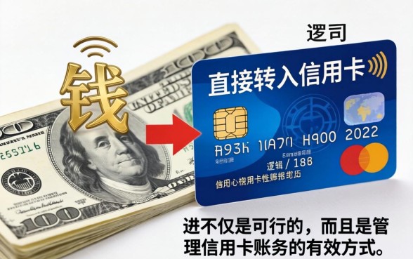 钱转到信用卡可以直接还款吗