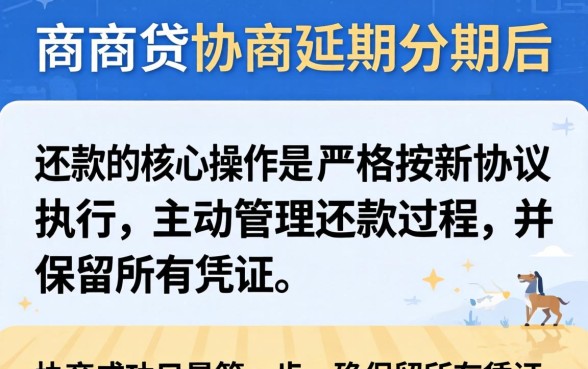 网商贷协商延期后怎么还款最划算