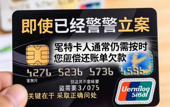 信用卡被盗刷立案后还需要还款吗