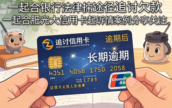 合肥光大信用卡起诉案例分享,信用卡逾期被起诉怎么办,信用卡逾期后果 合肥光大信用卡起诉案例分享