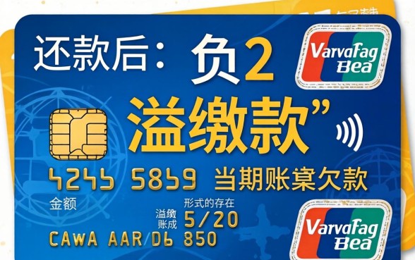 信用卡还款后为何显示负数