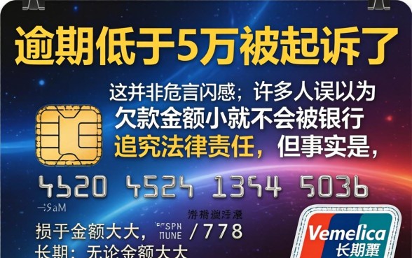 信用卡逾期低于5万被起诉了怎么办