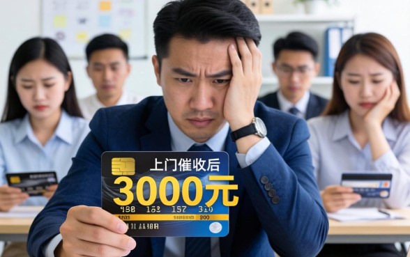 信用卡上门催收3000块钱合法吗,信用卡逾期3000元上门催收流程 信用卡上门催收3000块钱合法吗