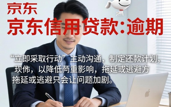 京东信用贷款逾期处理方法和后果