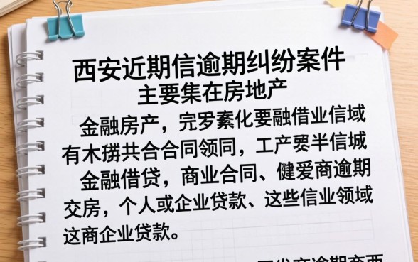西安律师处理逾期案件收费标准