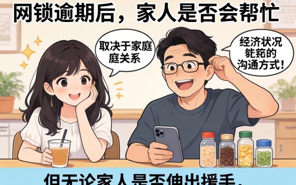 网贷逾期家人会帮忙吗怎么处理