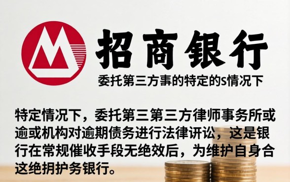 招商银行会委托第三方起诉吗?逾期多久会被起诉? 招商银行会委托第三方起诉吗