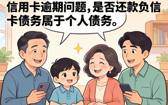 信用卡逾期家人必须还吗?信用卡逾期家人有义务还款吗? 信用卡逾期家人有义务还款吗