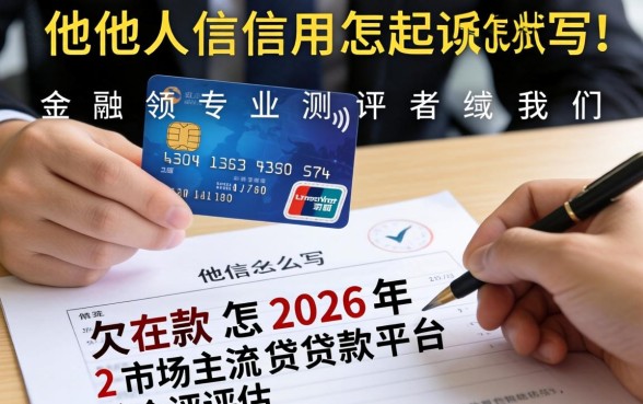 他人信用卡欠款起诉状范本及流程详解