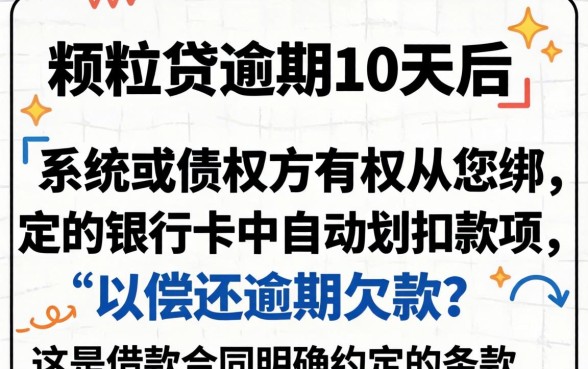 微粒贷逾期10天会自动扣款吗?逾期10天会从微信零钱划扣吗 微粒贷逾期10天会自动扣款吗