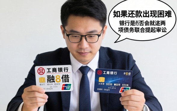 融e借和信用卡逾期会联合起诉吗