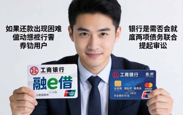 融e借和信用卡逾期会联合起诉吗