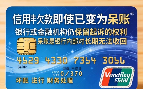 信用卡逾期成呆账后银行会起诉持卡人吗