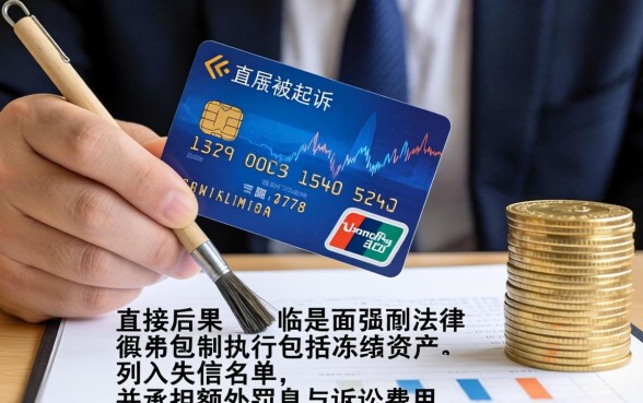 信用卡逾期被起诉立案后的真实后果与应对方法