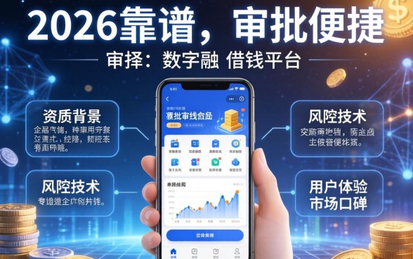 2026年容易下款的借款平台推荐