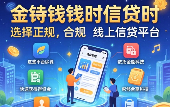 哪个贷款平台能让我快速到账
