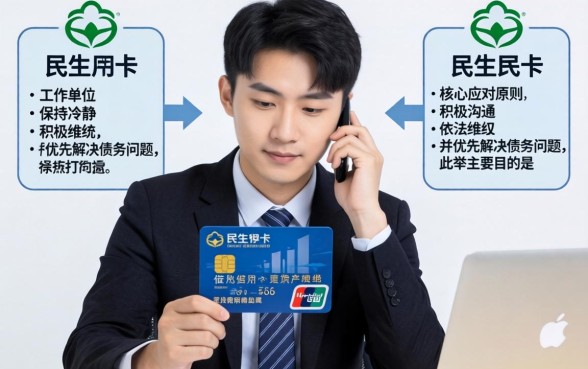 民生信用卡催收上单位怎么办