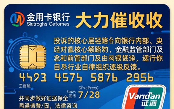 信用卡催收投诉电话和渠道有哪些