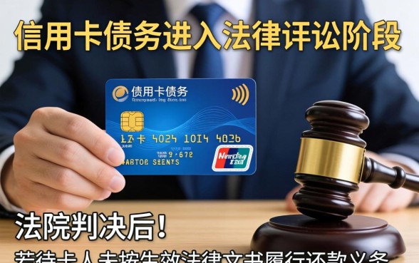 信用卡被起诉后有什么后果