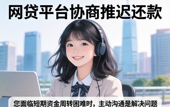 教你如何与平台协商推迟还款