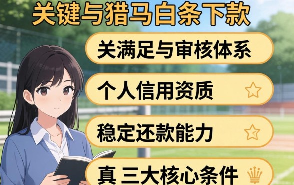 猎马白条下款有哪些必备条件,猎马白条申请下款需要什么材料和征信要求 猎马白条申请下款需要什么材料和征信要求