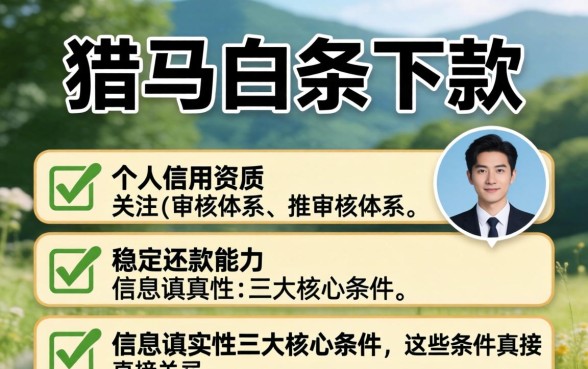 猎马白条下款有哪些必备条件,猎马白条申请下款需要什么材料和征信要求 猎马白条申请下款需要什么材料和征信要求