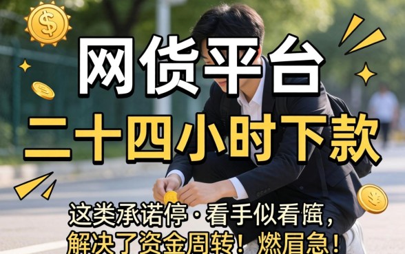 网贷口子声称二十四小时下款真的吗