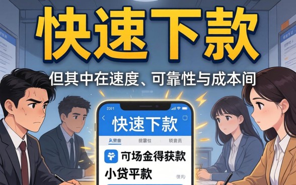 有哪些小贷可以保证快速下款