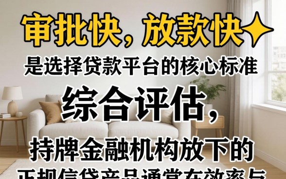哪个贷款平台审批快、放款快,秒下款的小额贷款平台有哪些 秒下款的小额贷款平台有哪些