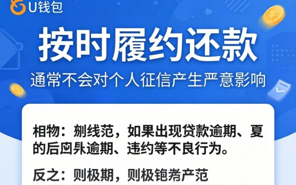 使用u钱包会影响个人征信吗?U钱包上征信记录吗? 使用u钱包会影响个人征信吗