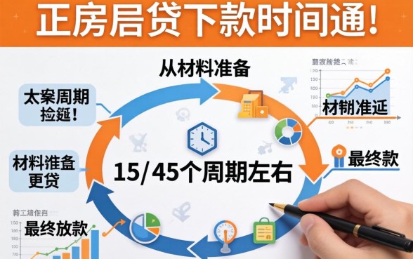 二手房房贷审批流程与放款时间详解
