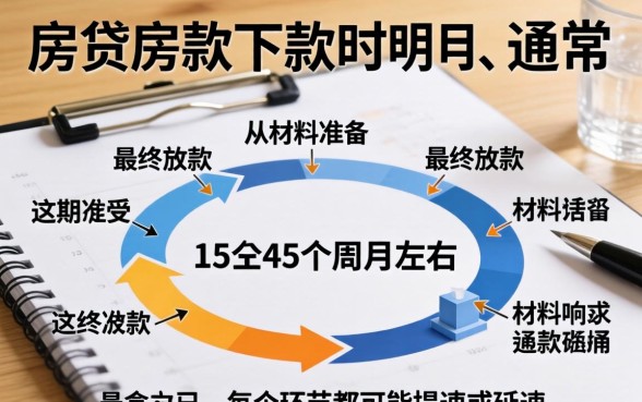 二手房房贷审批流程与放款时间详解