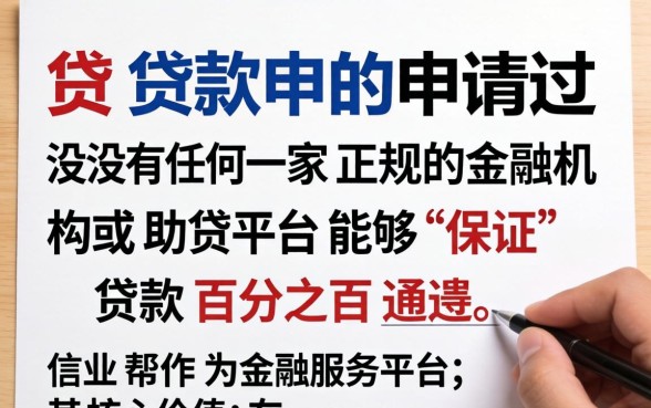 信业帮能否保证贷款顺利通过