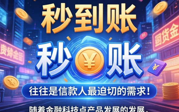 有没有借款平台能保证秒到账